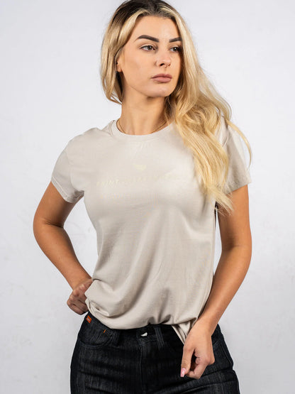 Women'S SA1NT Wing Cotton Tencel Tee