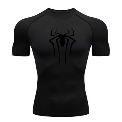 New Compression Shirt Men Fitness Gym Super Hero Sport Running T-Shirt 2025