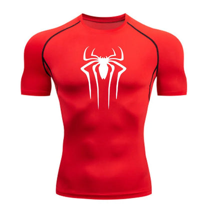 New Compression Shirt Men Fitness Gym Super Hero Sport Running T-Shirt 2025