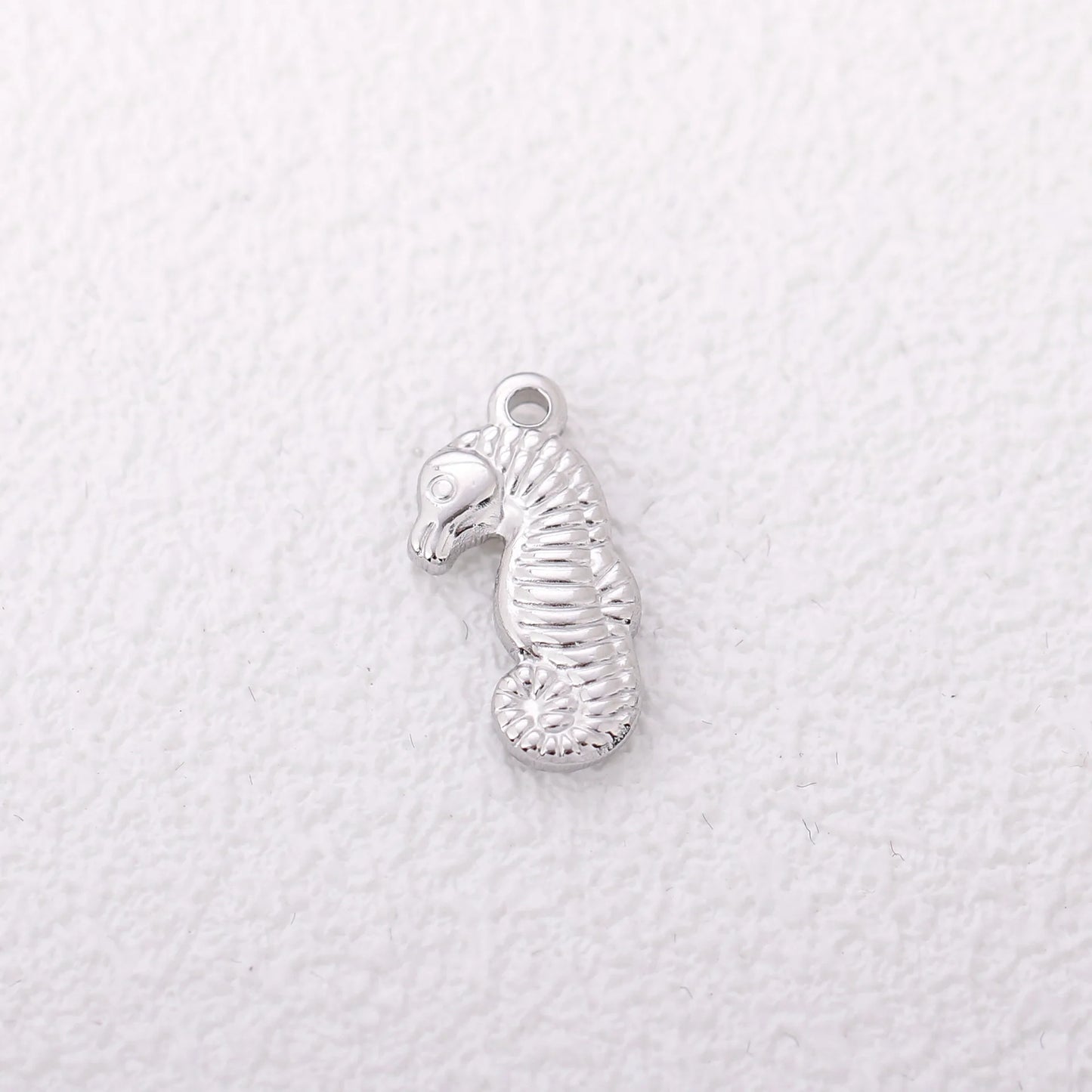 3Pcs/Lot Mermaid Tail/Seahorses/Conch/Charms for Jewelry Making Supplies Diy Earrings Bracelet Necklace Stainless Steel Pendants