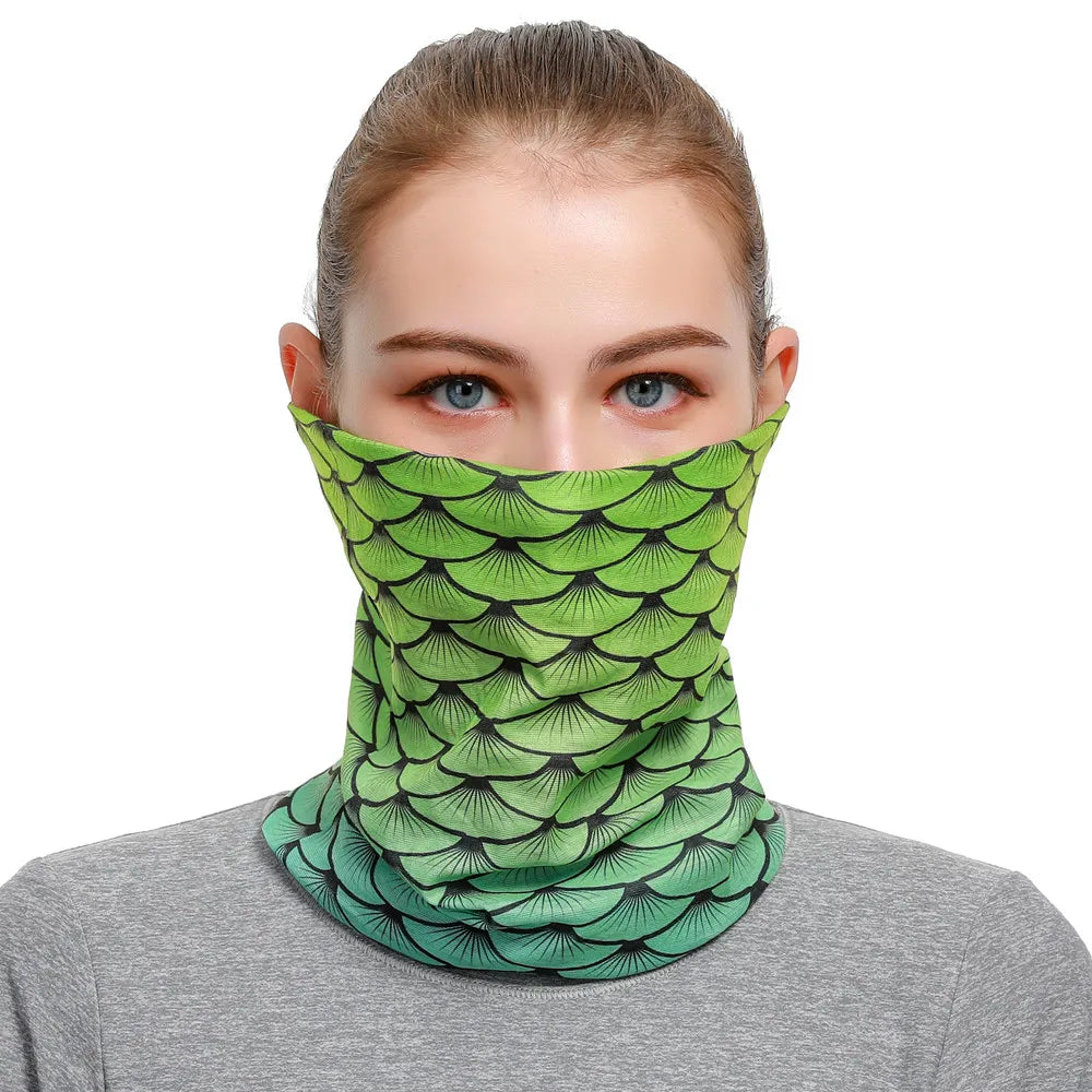 2025 Creative 3D Water Drop Sport Face Bandana For Women Men