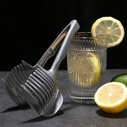 Stainless Steel Kitchen Handheld Orange Lemon Slicer