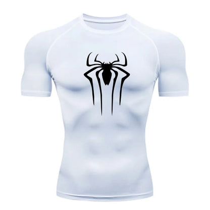 New Compression Shirt Men Fitness Gym Super Hero Sport Running T-Shirt 2025