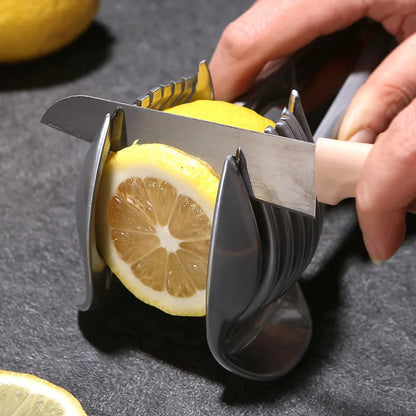 Stainless Steel Kitchen Handheld Orange Lemon Slicer