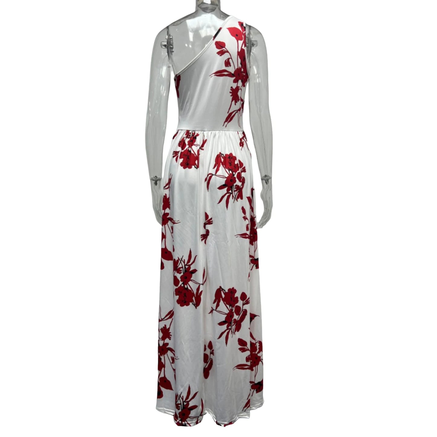 Women's Long Dress Flower Retro Printed Patchwork Long Sleeve Banquet 2025