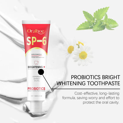 Sp-6 Probiotic Toothpaste Whiten Clean Teeth Remove Stains Oral Care Management