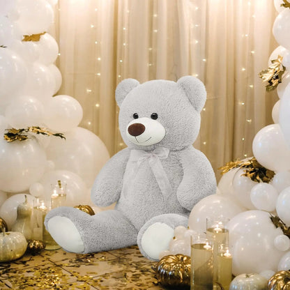 MorisMos Giant Teddy Bear Stuffed Animal 3 ft,35.4'' Big Teddy Bear,Large  Teddy Bear Stuffed Animal Toy for Kid Girlfriend