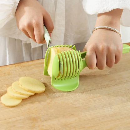 Stainless Steel Kitchen Handheld Orange Lemon Slicer