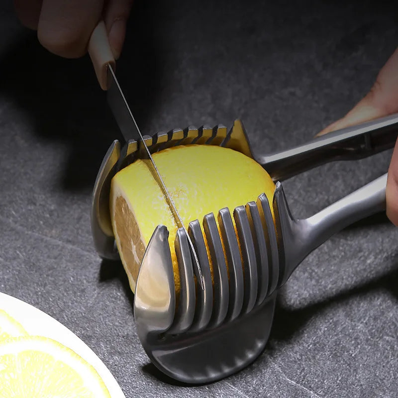 Stainless Steel Kitchen Handheld Orange Lemon Slicer