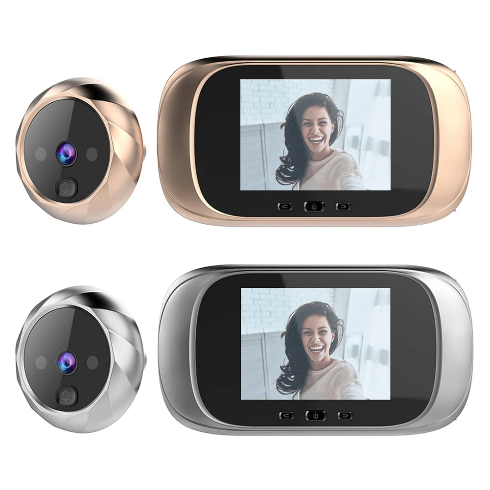 DD1 2.8 inch Digital Doorbell Night Vision Door Peephole Camera Viewer Door Bell