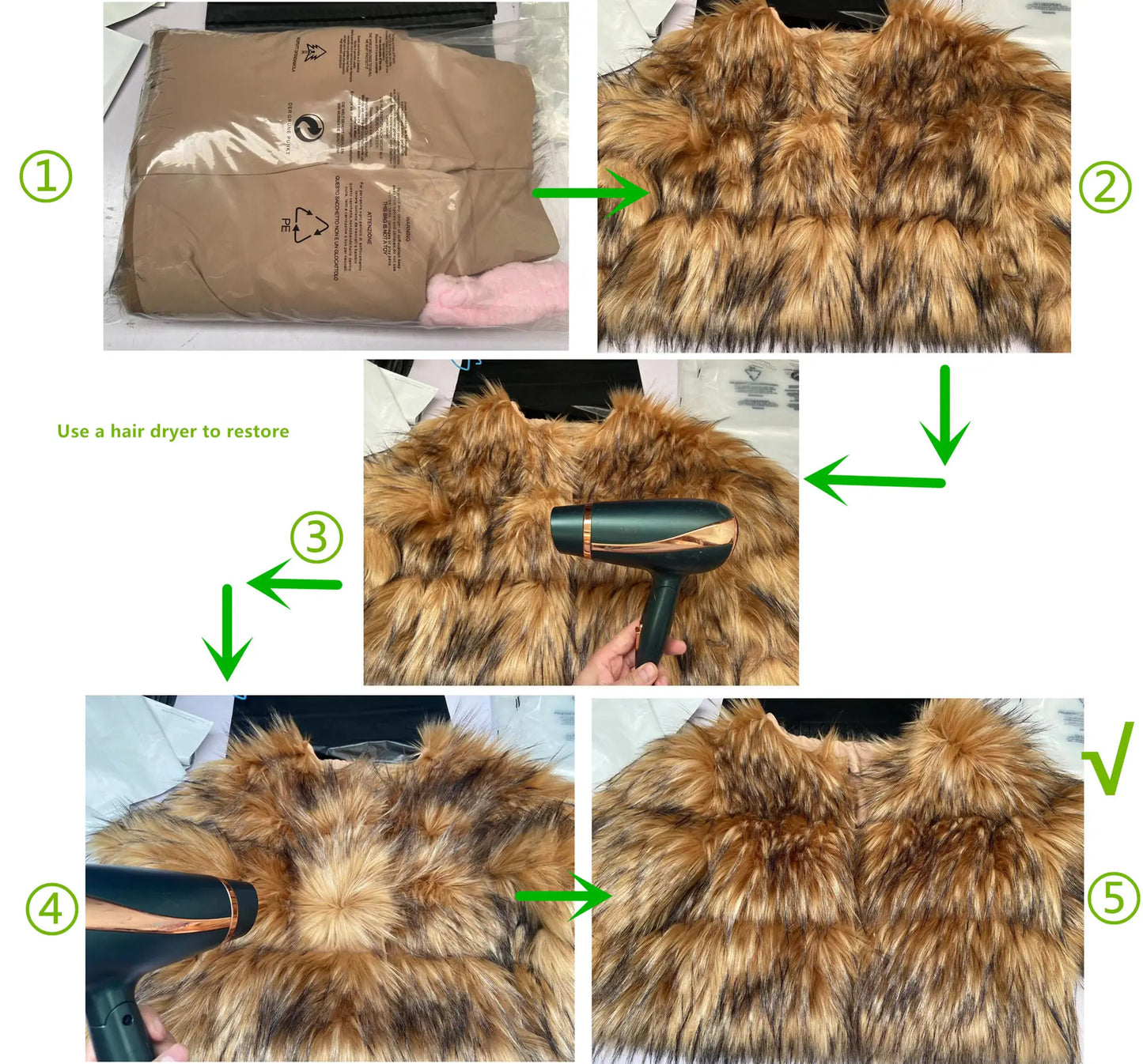 HOOOFUR Faux Fur Coat Women's Jacket Winter Fashion Warm Thick Fox Raccoon Leather 2025