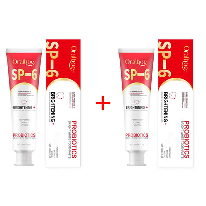 Sp-6 Probiotic Toothpaste Whiten Clean Teeth Remove Stains Oral Care Management